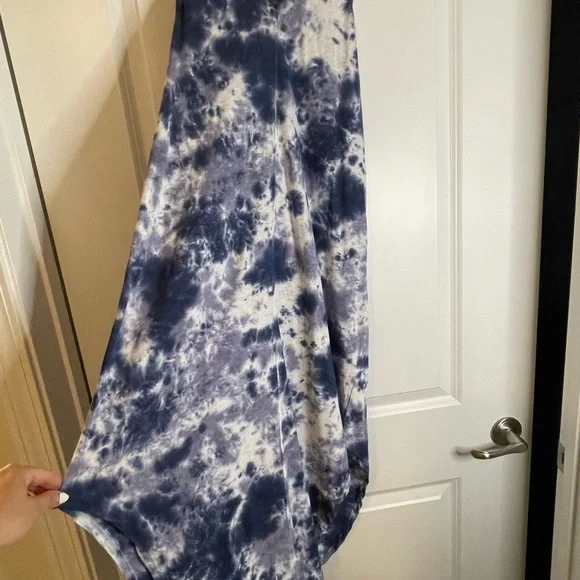 Cute white/navy/purple dress crown&ivy size S - Picture 2 of 7